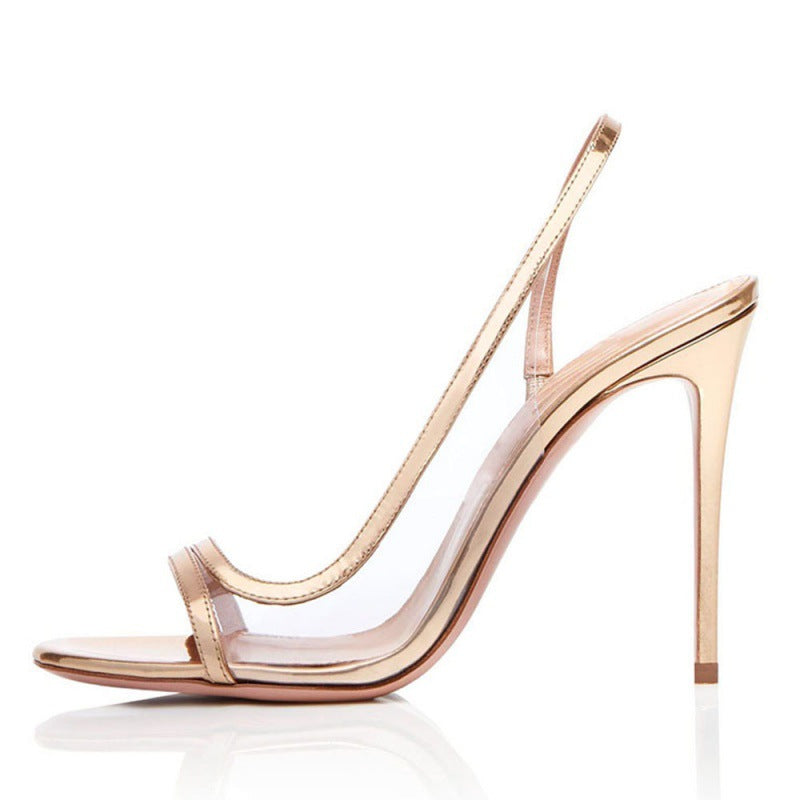 Heidi-Mode | Mode Personalisierte Damen Stiletto Absatz Sandalen