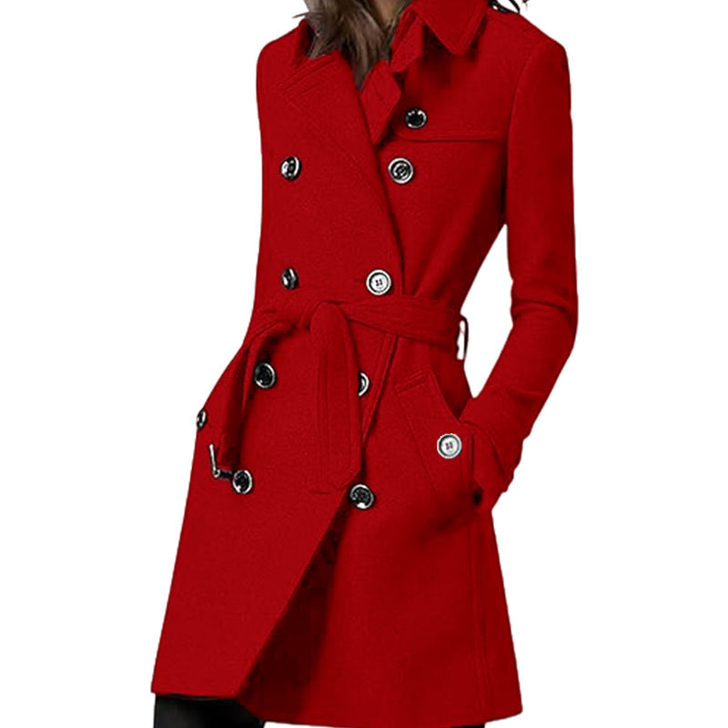 Damen eleganter und zeitloser Trenchcoat Heidi-Mode