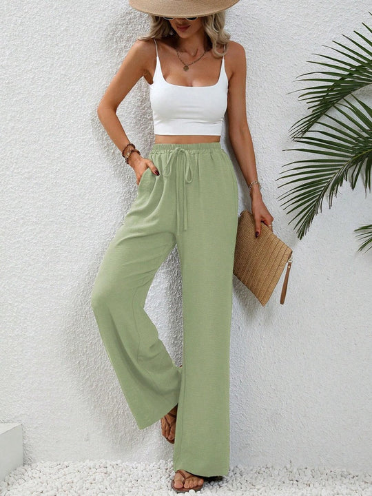 Heidi-Mode | Legere Leinen Sommerhose Damen