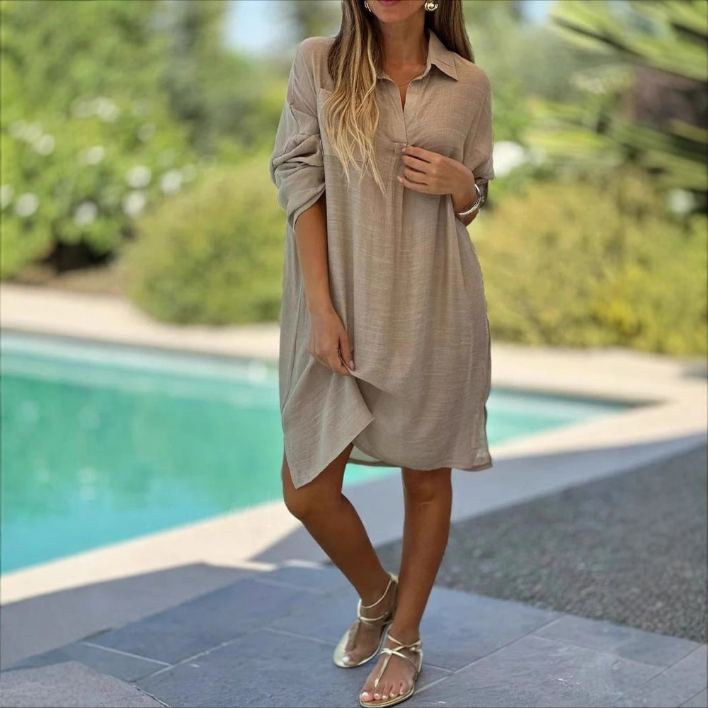 Damen lässiges Sommerkleid Heidi-Mode