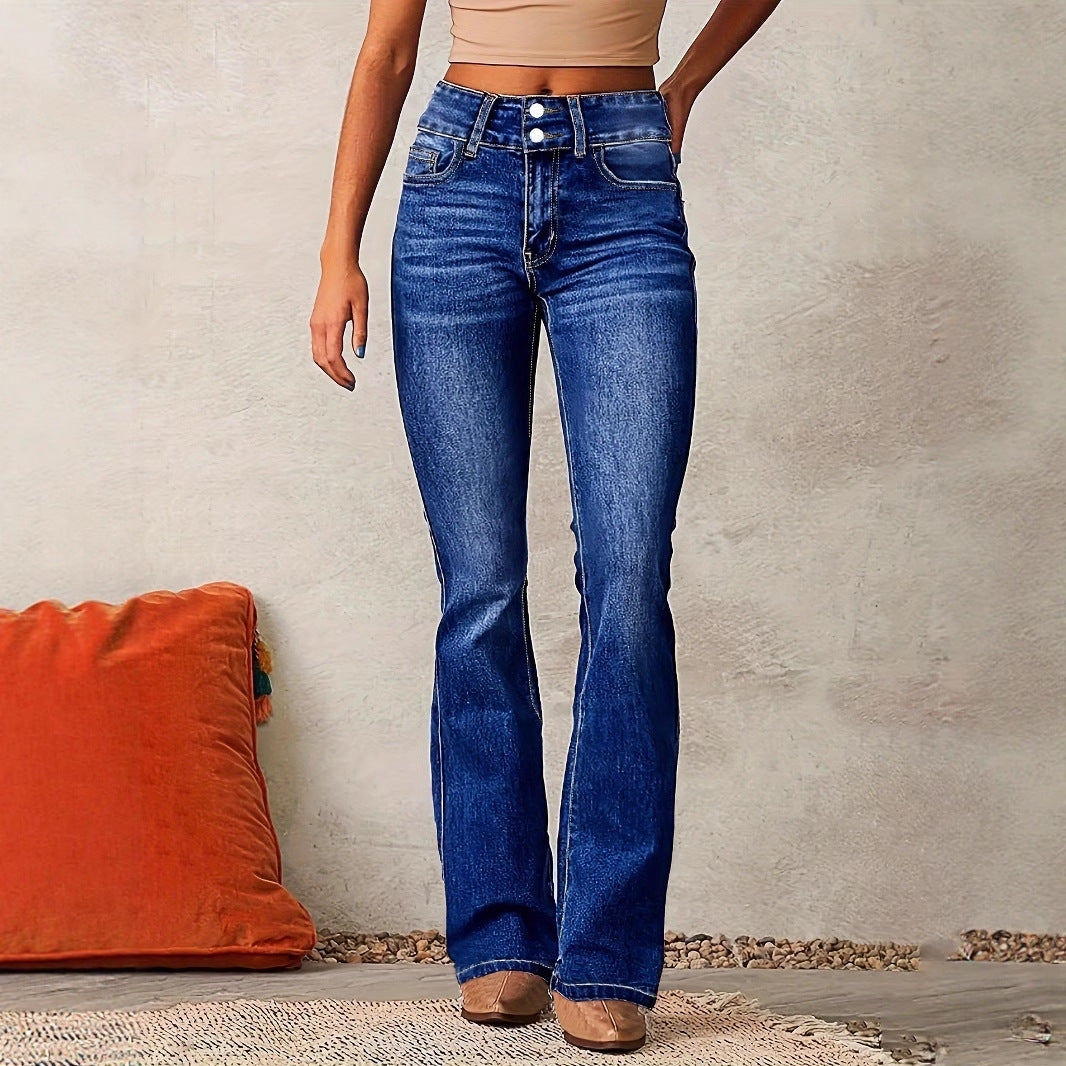 Damen Flared Jeans Heidi-Mode