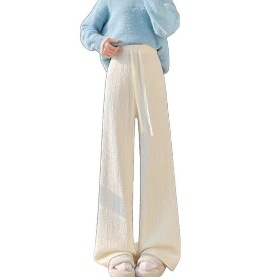 Damen gemütliche Loungehose im eleganten Schnitt Heidi-Mode