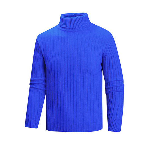 Herren Strickpullover mit Stehkragen Heidi-Mode
