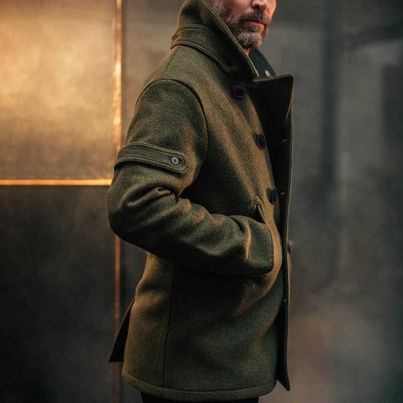 Herren Cordjacke mit praktischen Brusttaschen und modernem Schnitt Heidi-Mode