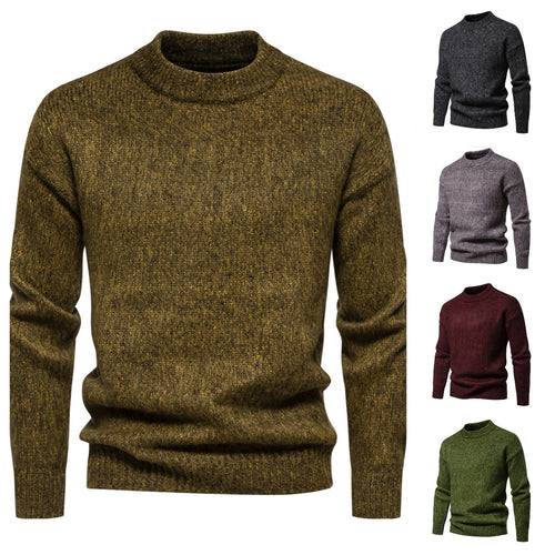 Herren bequemer Longsleeve Pullover Heidi-Mode