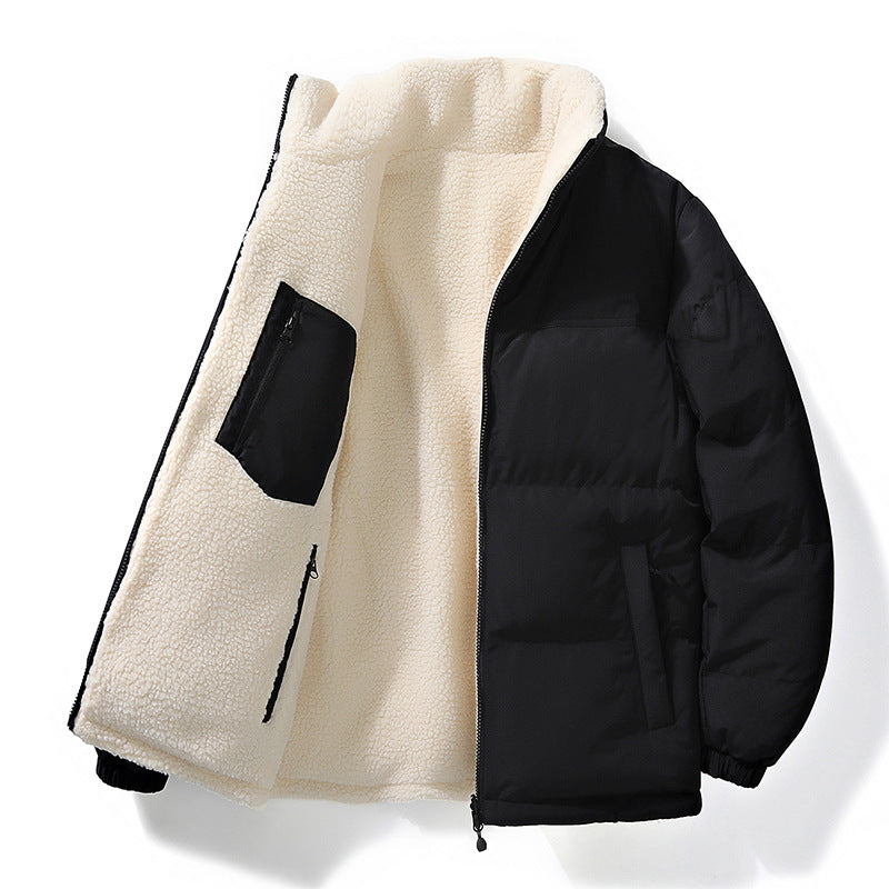 Damen warme Steppjacke mit kuscheligem Innenfutter und praktischen Taschen Heidi-Mode