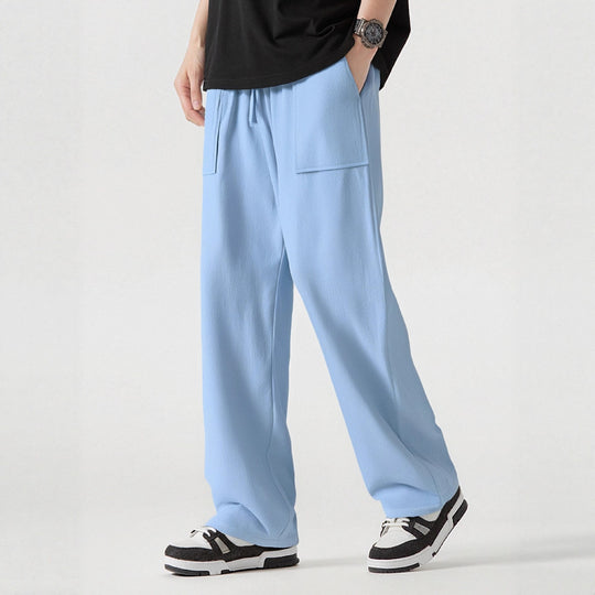 Herren Bequeme Cargo-Hose mit praktischen Taschen und elastischem Bund Heidi-Mode