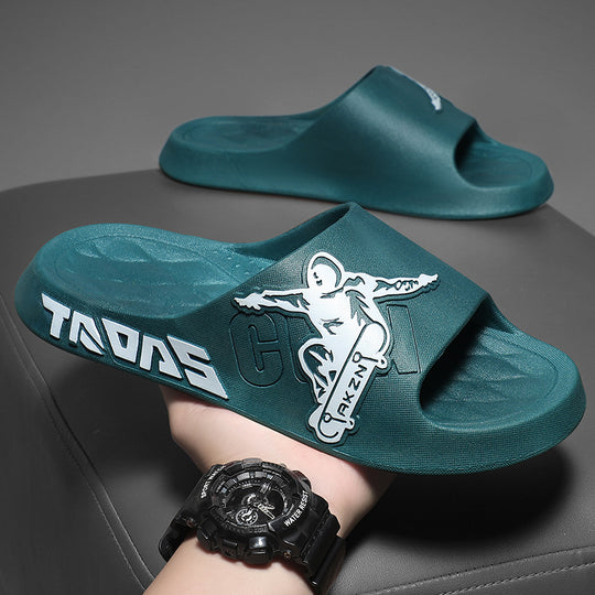 Damen Sportliche Badeschuhe im Skate-Design Heidi-Mode