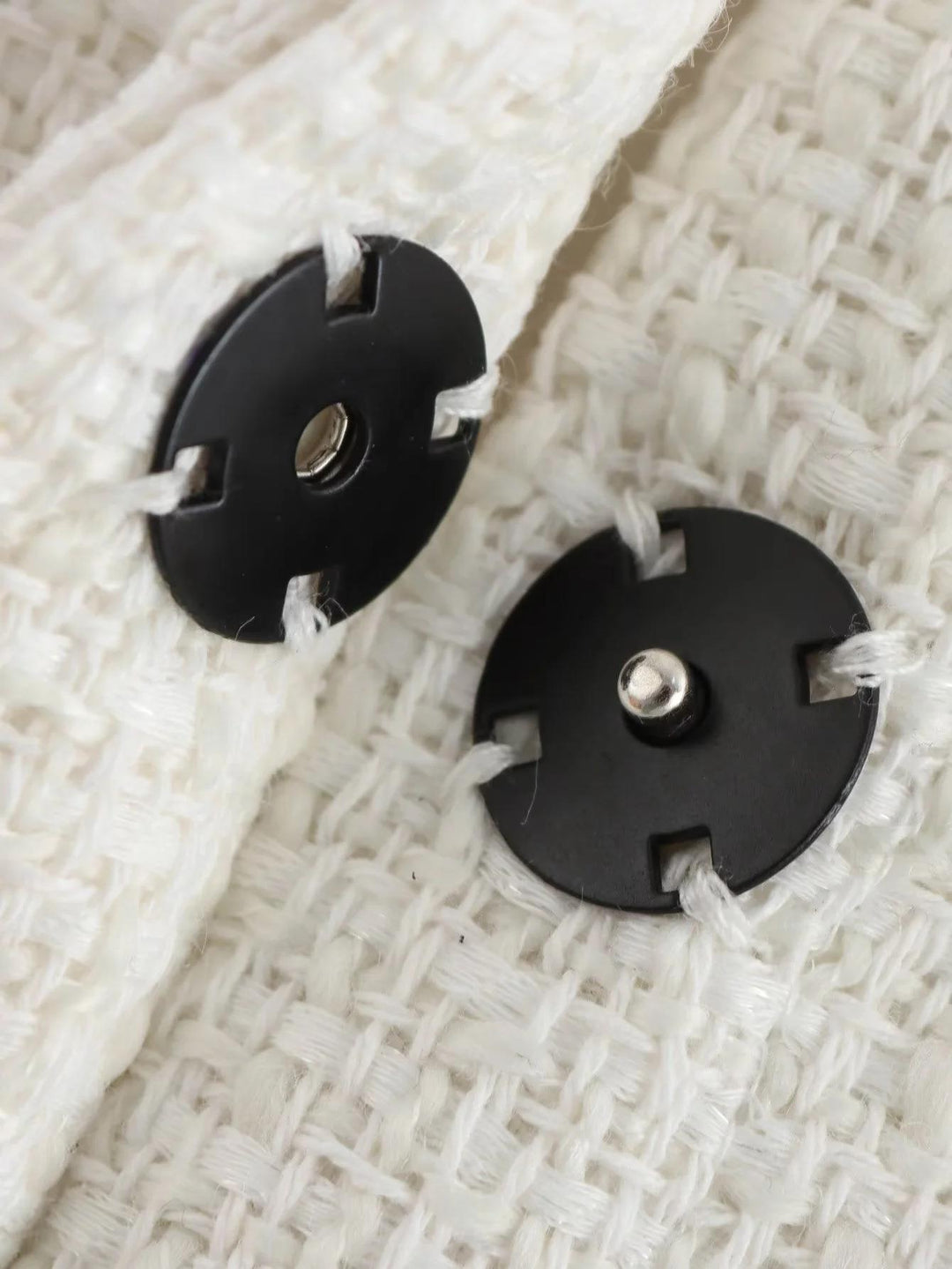 Damen elegante Umhangjacke aus strukturiertem Gewebe Heidi-Mode