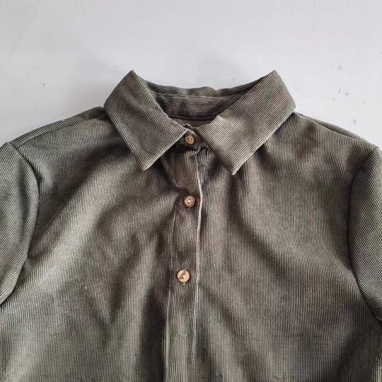 Damen elegante Baumwollbluse Heidi-Mode