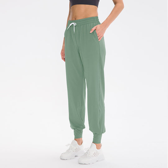 Damen Sportliche Jogginghose mit elastischem Bund und praktischen Taschen Heidi-Mode