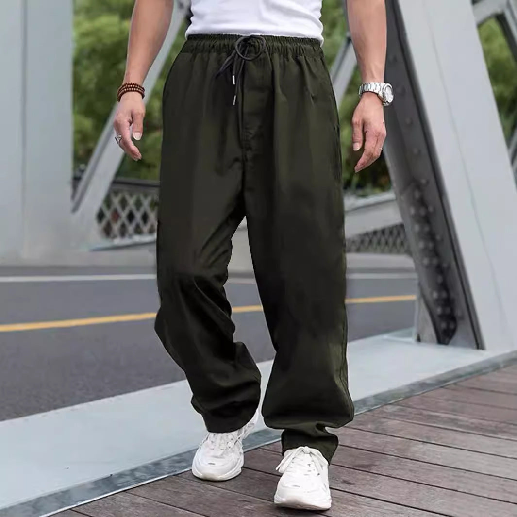 Herren lässige Cargohose mit elastischem Bund Heidi-Mode