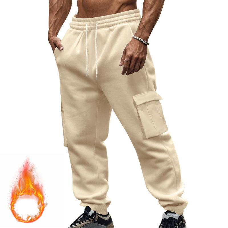 Herren Cargo-Jogginghose mit seitlichen Taschen und komfortablem Schnitt Heidi-Mode