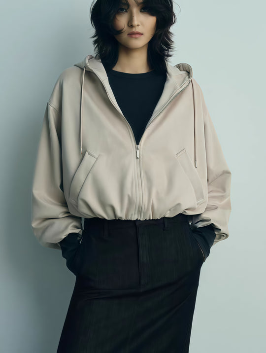 Damen Oversized Sportjacke mit praktischen Taschen und modernem Schnitt Heidi-Mode