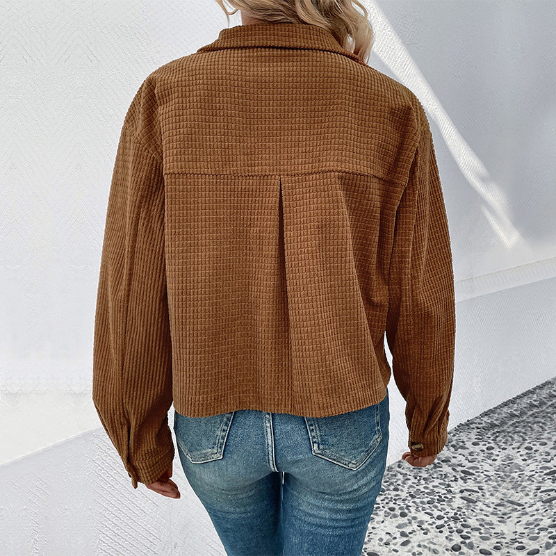 Damen leichte Kordjacke Heidi-Mode