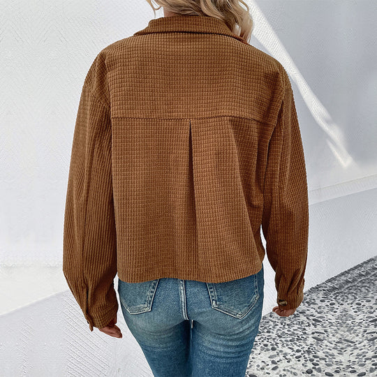 Damen leichte Kordjacke Heidi-Mode
