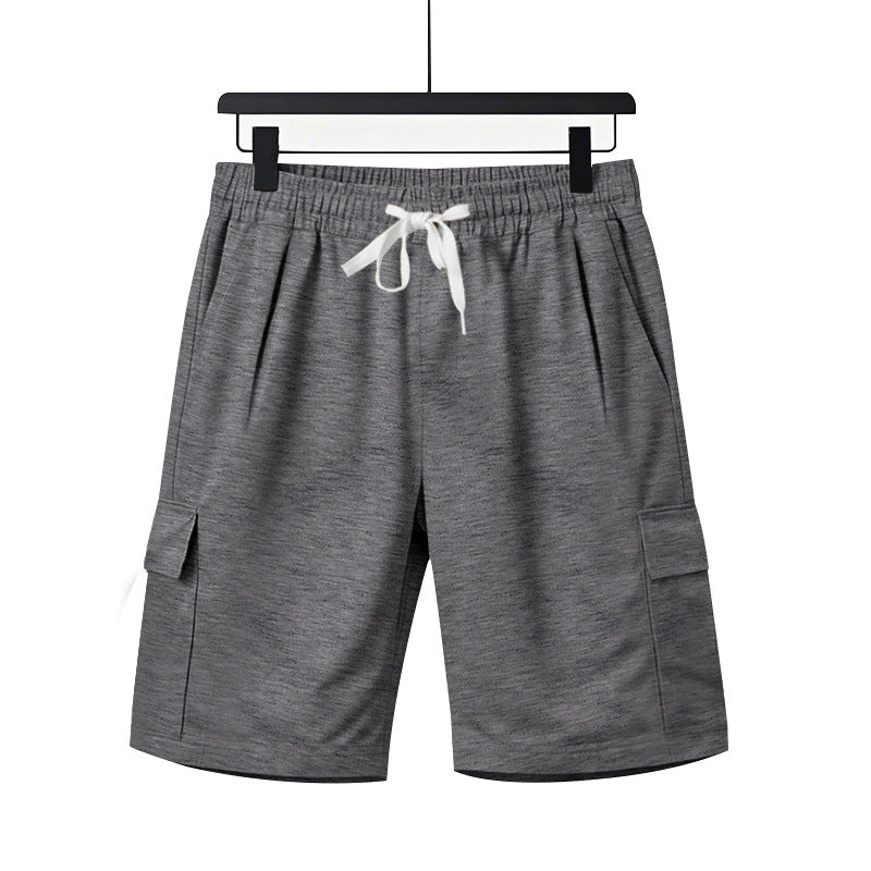 Herren Cargo-Shorts mit elastischem Bund und praktischen Seitentaschen Heidi-Mode