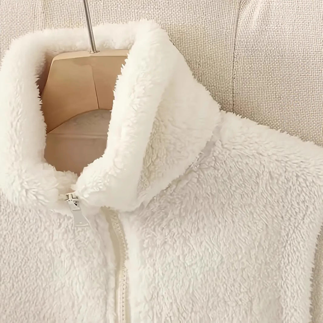 Damen Fleece Jacke Heidi-Mode