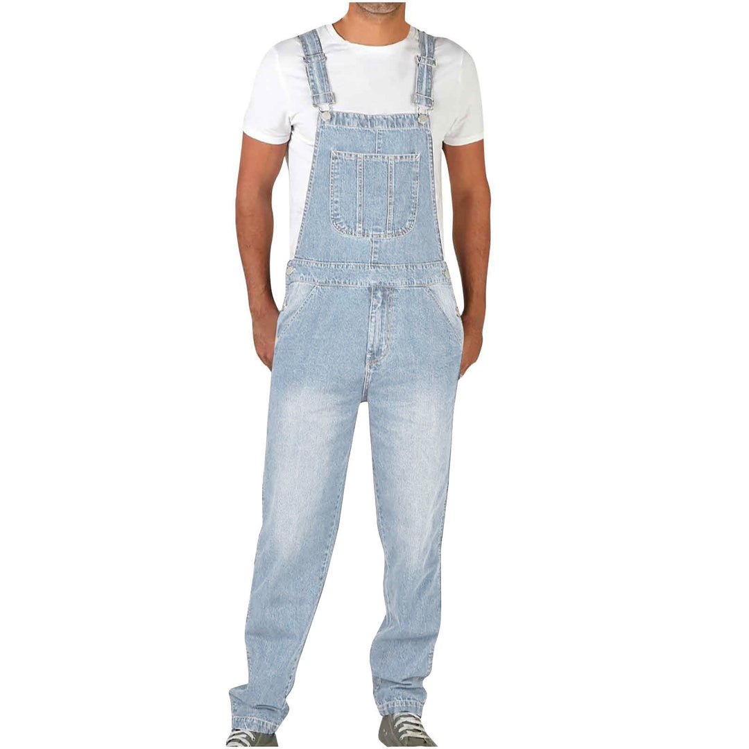Herren Lässige Latzhose Heidi-Mode