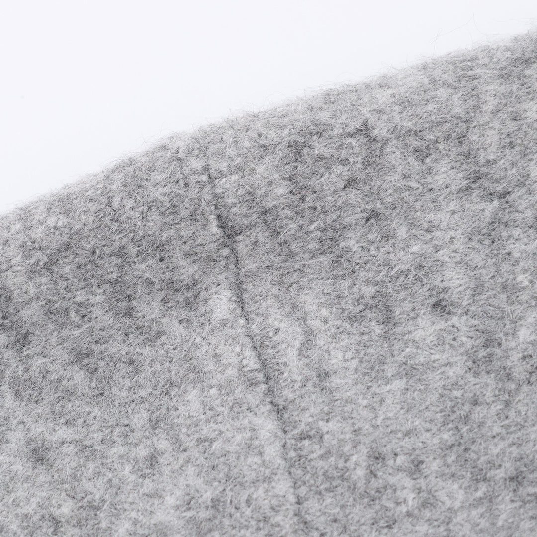 Damen Strickjacke mit Kapuze und dekorativem Schleifenverschluss Heidi-Mode