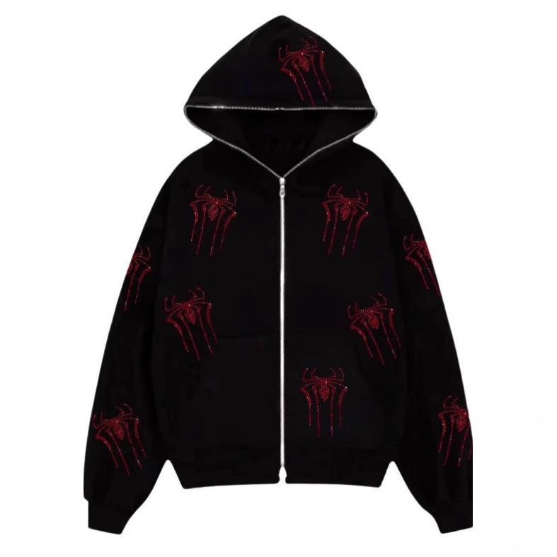 Damen Herren Kapuzenpullover mit einzigartigem Grafikdesign Heidi-Mode