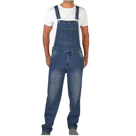 Herren Lässige Latzhose Heidi-Mode