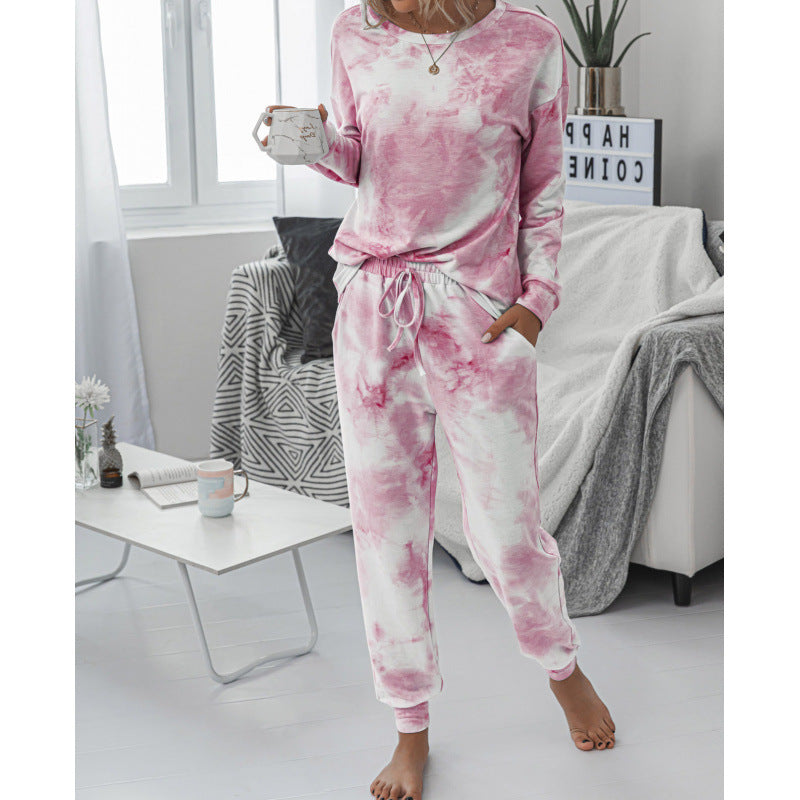 Frauen Kuschelige Freizeitbekleidungsset Heidi-Mode