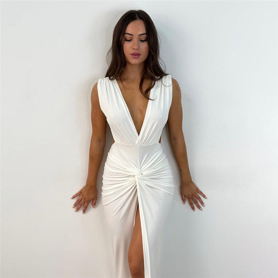 Heidi-Mode | Fantasievolle Rückenfreie Kleid Hollie