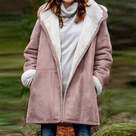 Damen Fleecegefütterte Outdoor-Jacke Heidi-Mode