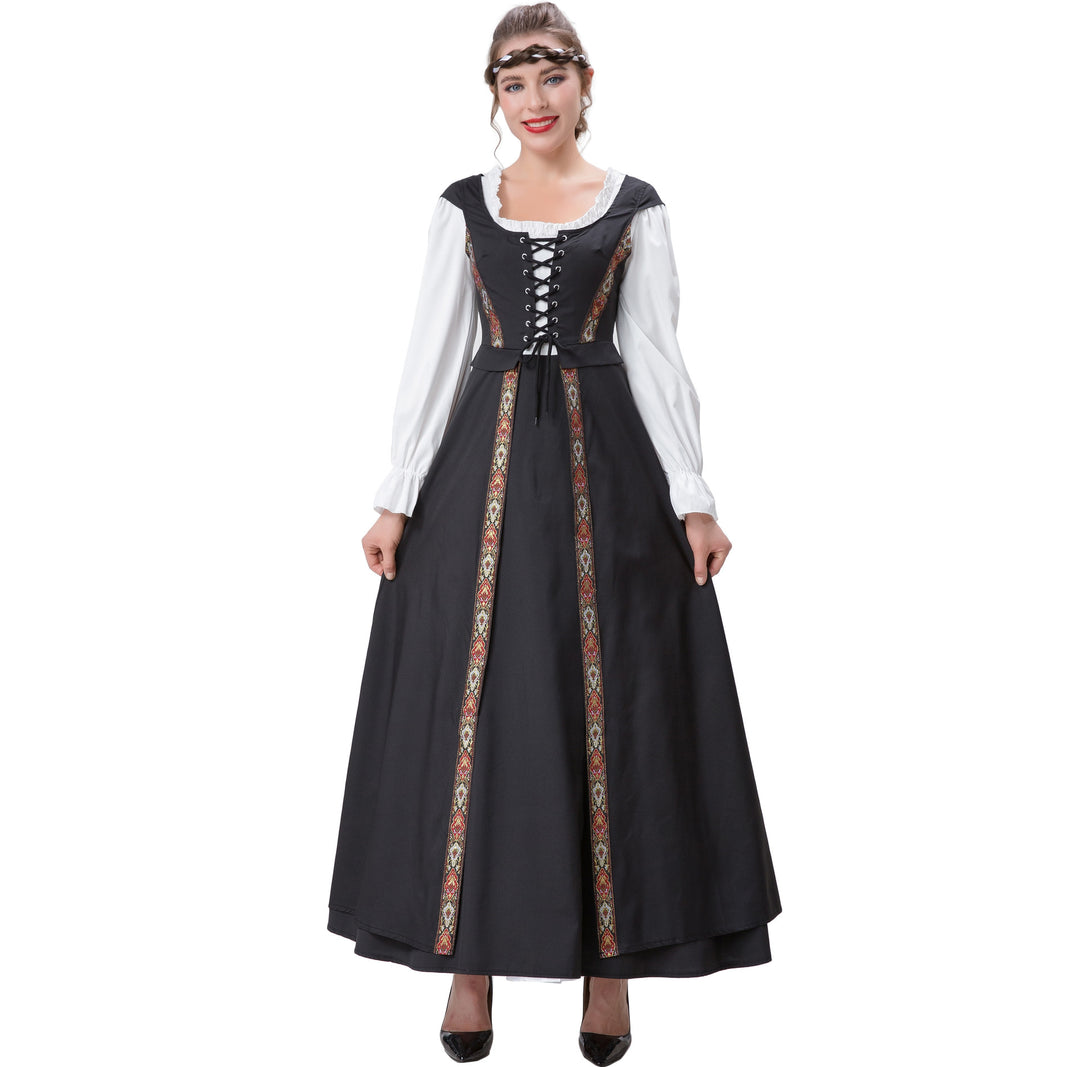 Damen Trachtenkleid mit kunstvollen Verzierungen und romantischem Schnitt Heidi