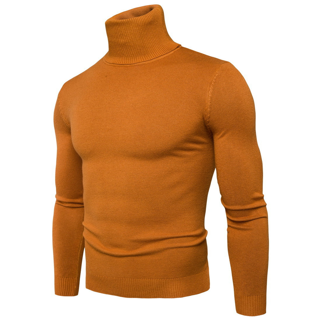 Herren Rollkragenpullover aus weichem Feinstrick Heidi-Mode