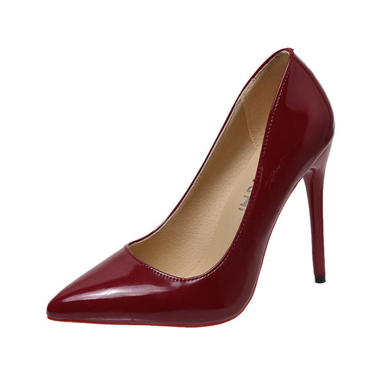 Damen elegante High-Heels mit klassischem spitzem Design Heidi-Mode