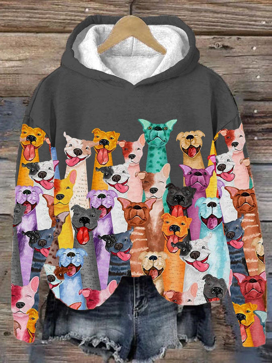 Sweater mit Tiermotiv