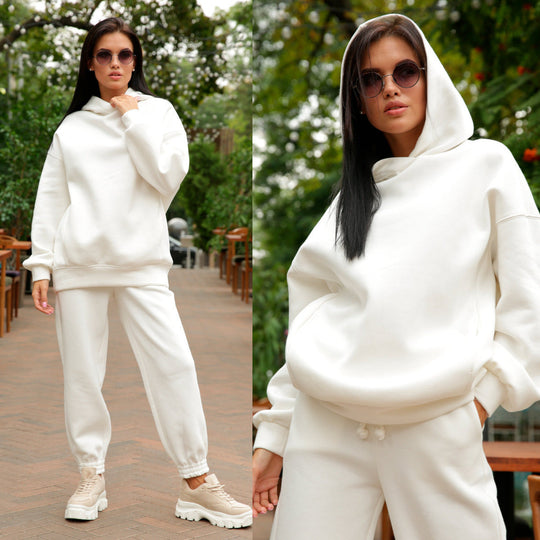 Heidi-Mode | Zweiteiliges Sport Hoodie Sweatpants Set