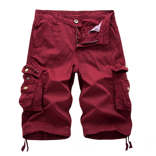 Herren Multi-Taschen Cargo-Shorts Heidi-Mode