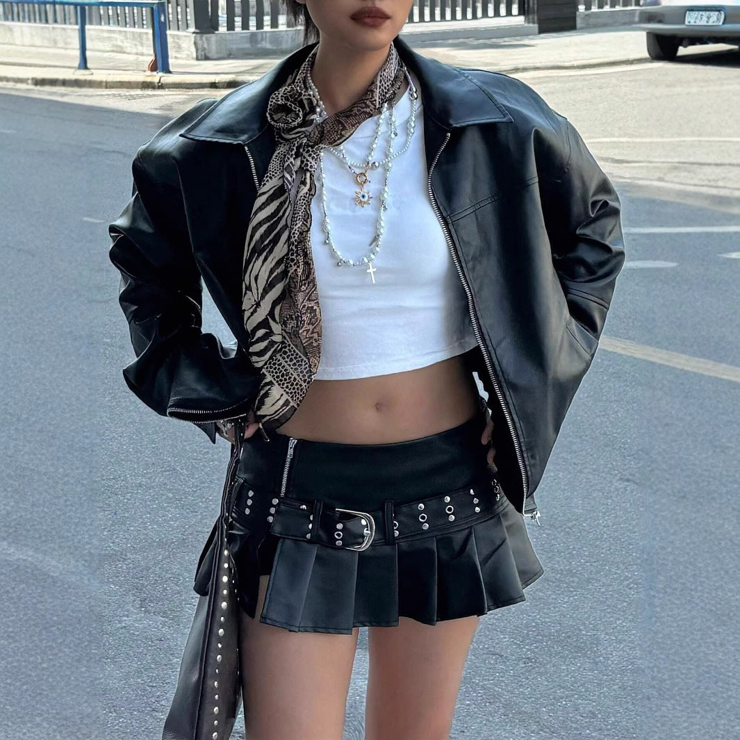 Damen Modische jacke im trendigen Oversized-Stil Heidi-Mode