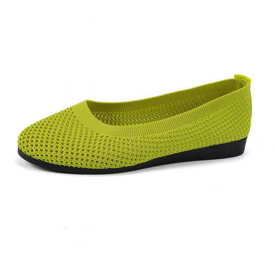 Damen bequeme Slipper aus atmungsaktivem Netzmaterial mit rutschfester Sohle Heidi-Mode