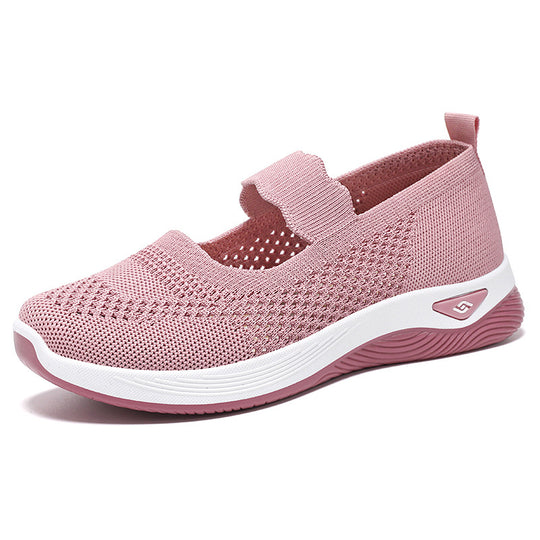 Damen Bequeme Freizeitschuhe mit atmungsaktivem Netzdesign Heidi-Mode