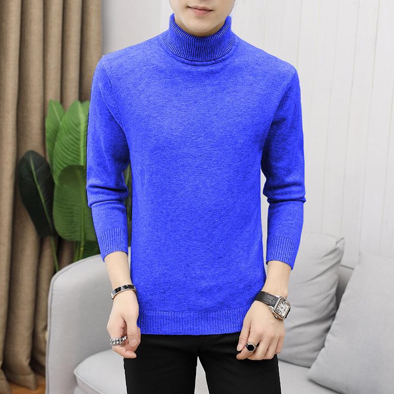 Herren Rollkragenpullover aus weichem Merinowolle Heidi-Mode