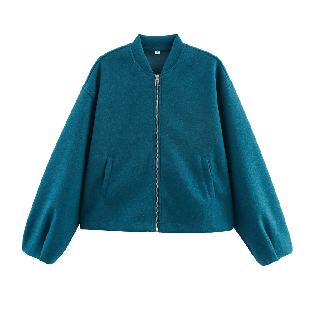 Damen lässige Steppjacke mit modernem Schnitt und praktischen Taschen Heidi-Mode