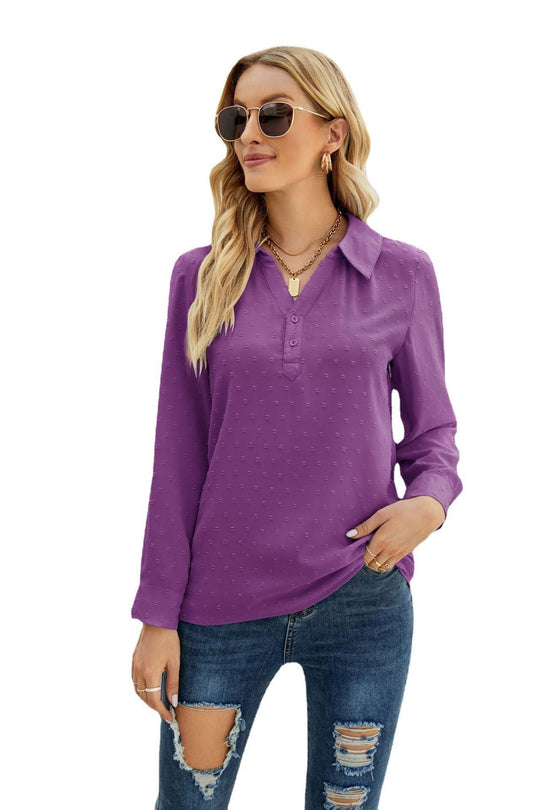 Heidi-Mode | Stehkragen Langarm Jacquard Pom Pom Freizeit Lockeres Oberteil