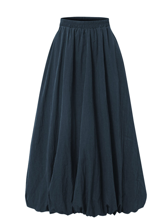 Damen luftiger Midirock Heidi-Mode