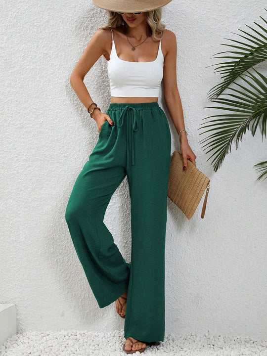 Heidi-Mode | Legere Leinen Sommerhose Damen