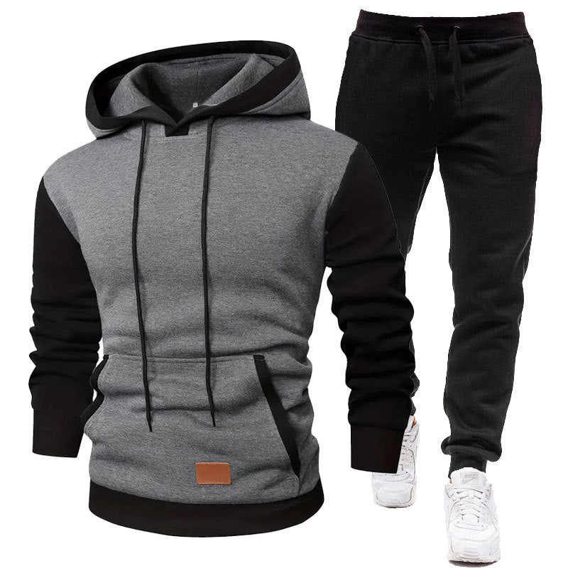 Herren Sportliches Hoodie- und Jogginghosen-Set Heidi-Mode