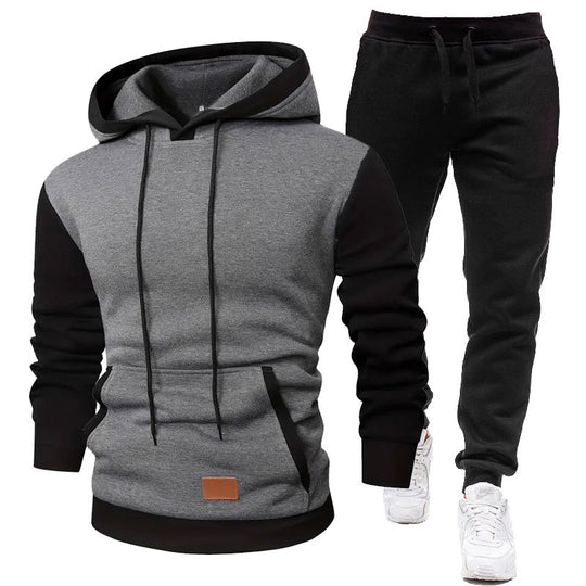 Herren Sportliches Hoodie- und Jogginghosen-Set Heidi-Mode