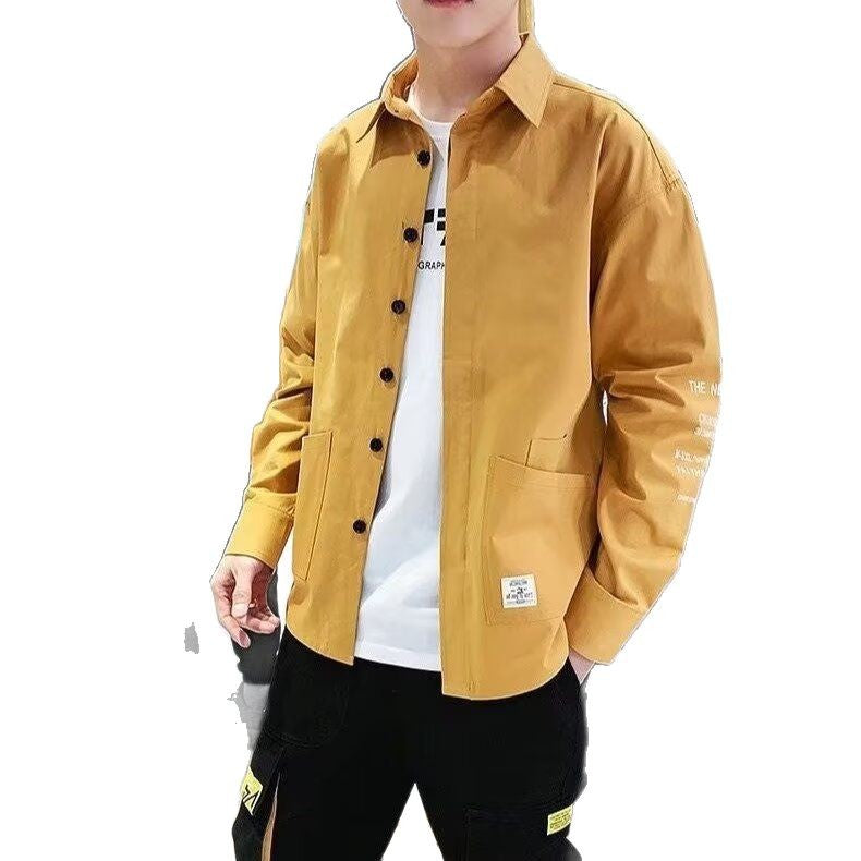 Herren lässige Utility-Jacke mit praktischen Taschen und stylischem Schnitt Heidi-Mode