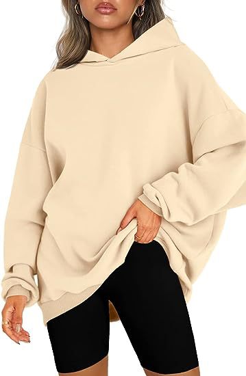 Damen oversized Kapuzenpullover Heidi-Mode