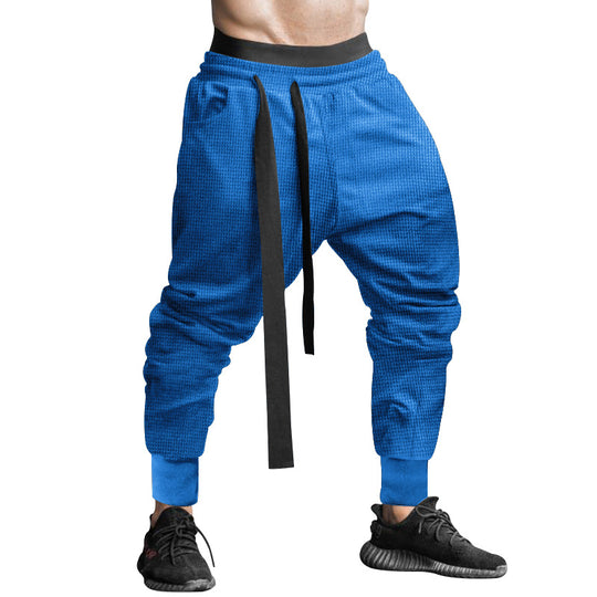 Herren Sportliche Relaxed Fit Jogginghose mit verstellbarem Bund Heidi-Mode