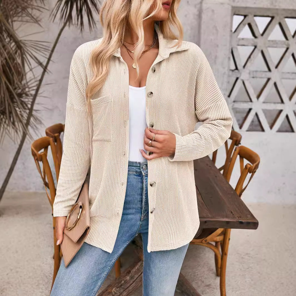 Damen lässige und elegante Strickjacke Heidi-Mode