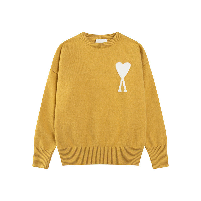 ✅ Heidi-Mode | Herzbestickter Damenpullover